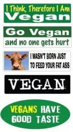 Vegan sticker #356