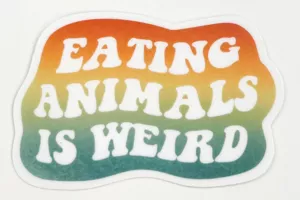 Vegan sticker #102