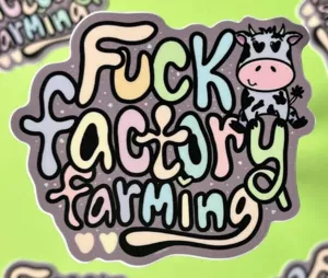 Vegan sticker #110