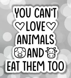 Vegan sticker #117