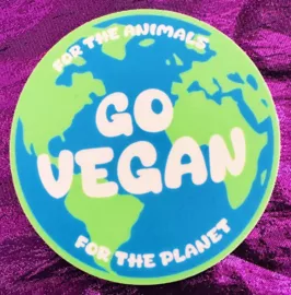 Vegan sticker #124