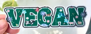 Vegan sticker #130