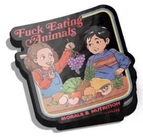 Vegan sticker #136