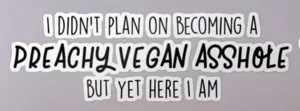 Vegan sticker #159