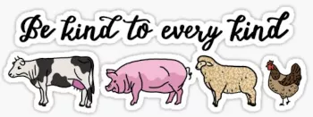 Vegan sticker #412