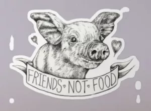 Vegan sticker #178