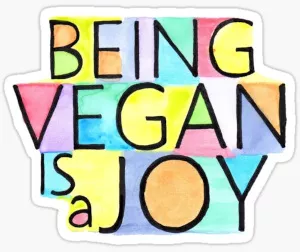 Vegan sticker #415