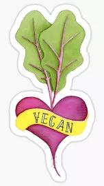 Vegan sticker #417