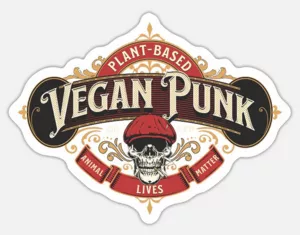 Vegan sticker #256