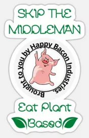Vegan sticker #296