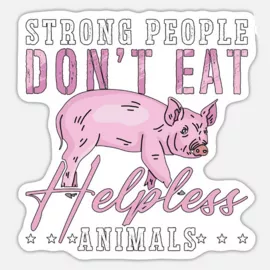 Vegan sticker #294