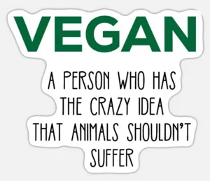 Vegan sticker #276