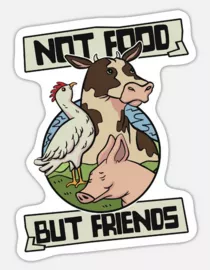 Vegan sticker #266