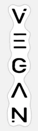 Vegan sticker #286