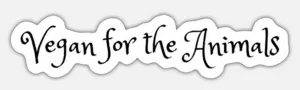 Vegan sticker #267