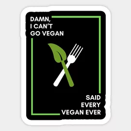 Vegan sticker #312