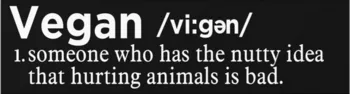 Vegan sticker #345